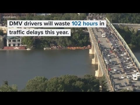 DC ranks 3 for worst traffic in the country