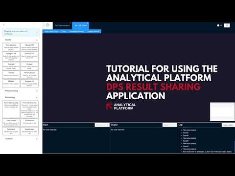 Tutorial for using the DPS Result Sharing application