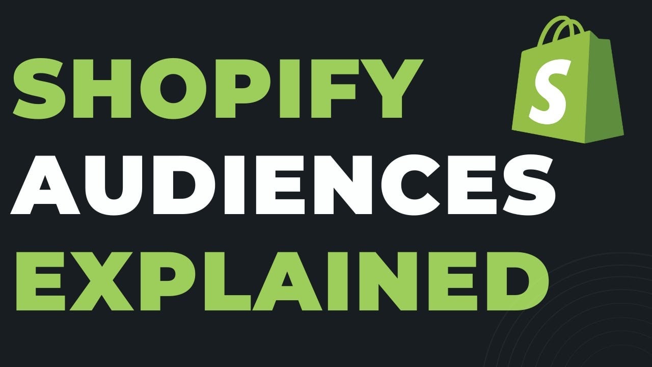 What Are Shopify Audiences: Shopify Audiences Explained