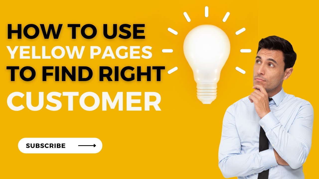 How To Use Yellow Pages to Find Customers | Work From Home | Make Money Online