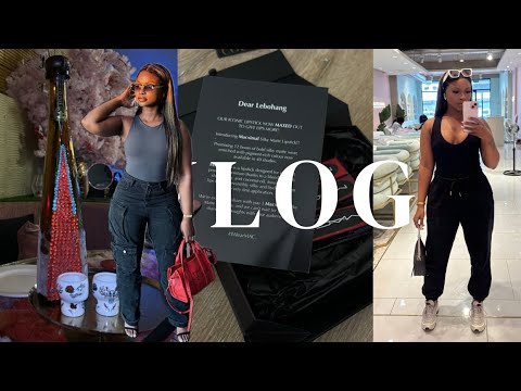 VLOGATHON: BOYFRIEND IS IN TOWN + PR UNBOXING + MINI GROCERY HAUL & MORE | Lebohang Mangwane
