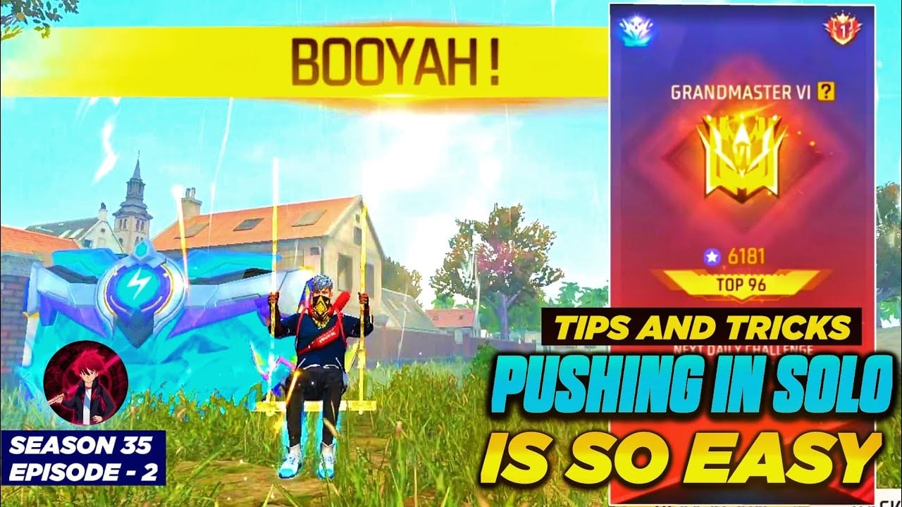 Road To Grandmaster in solo | Solo Rank Push Tips and Tricks | Season 35 | Player 07