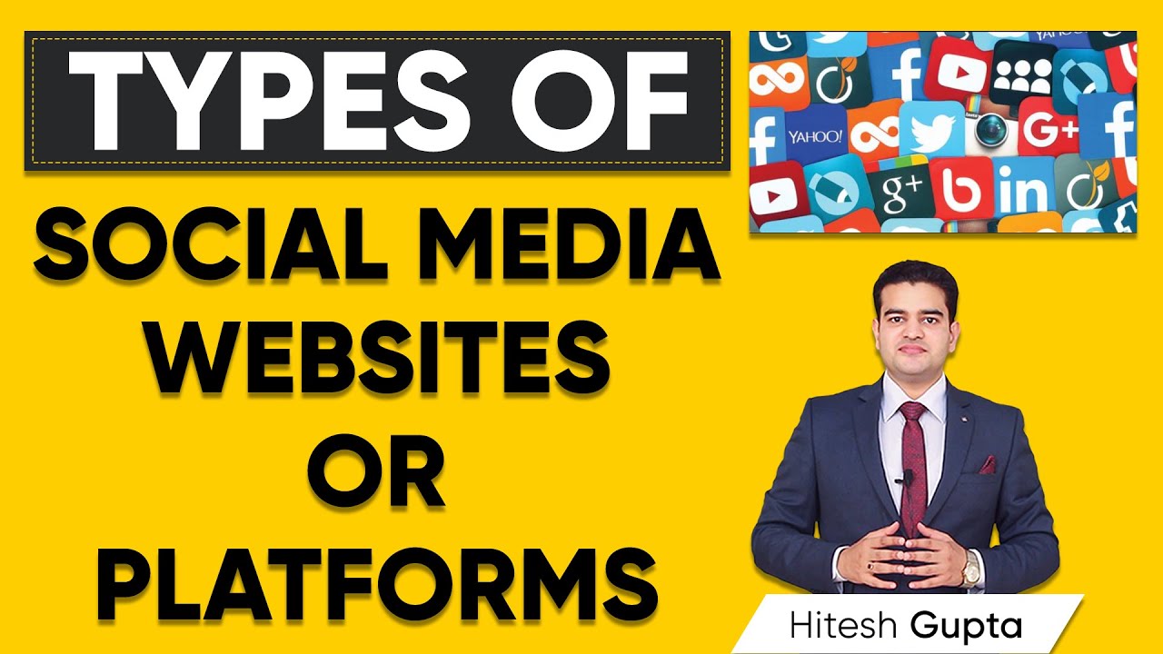 Types of Social Media Platforms | Different Types of Social Networking Website #socialmediaplatforms