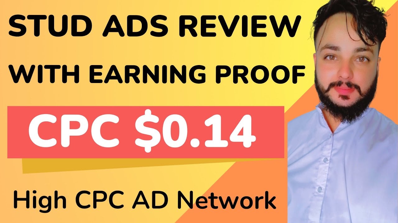 Stud Ads Review - Adsense Alternative - Best High CPC AD Network