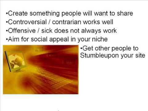 How To Get Stumbleupon Traffic And Thousands Of Visitors