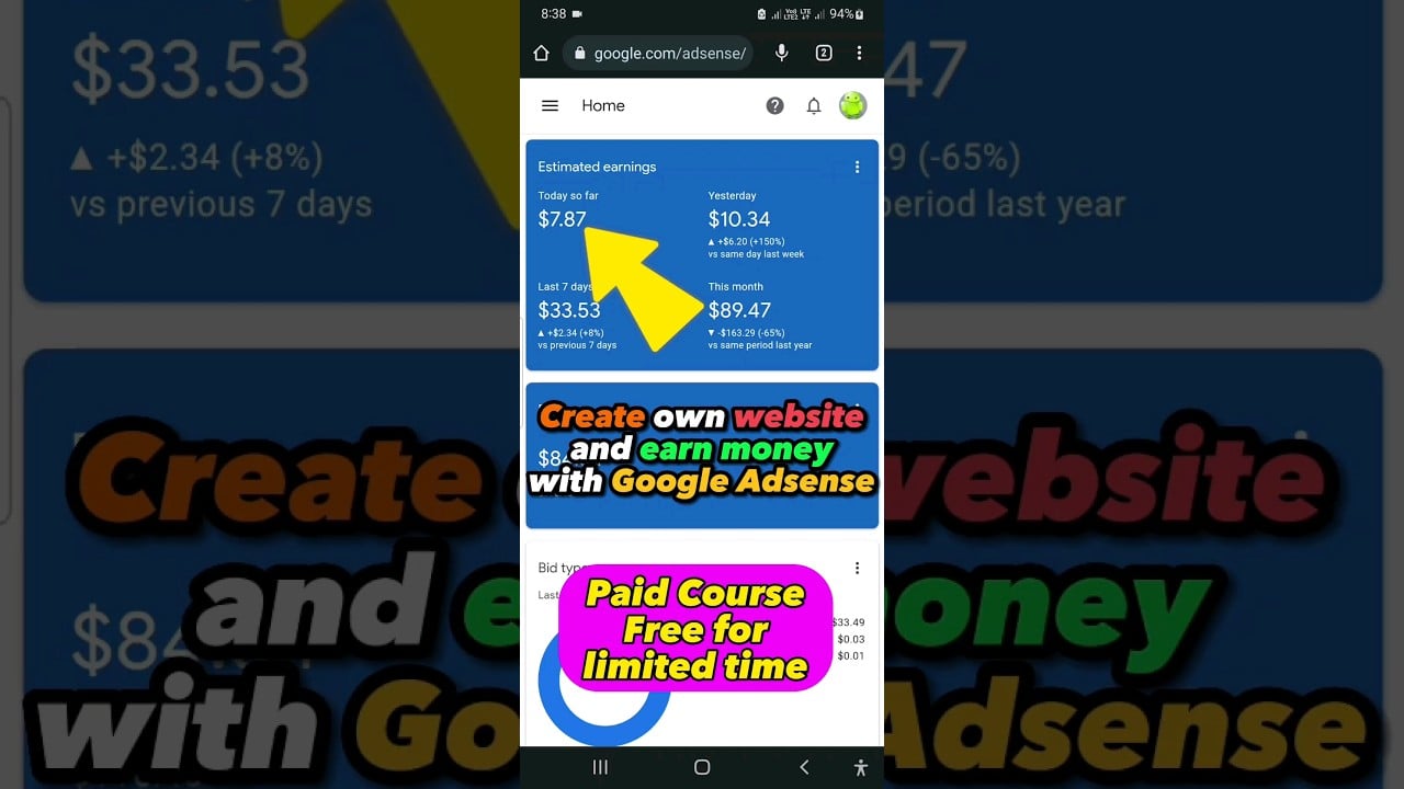 How to make money from your website with google adsense How to create website in wordpress 2025 #us