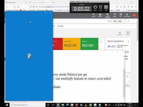 Google Ads Complete Training about Clicks Impressions Avg. CPC Cost May 2022 by Arshad Nisar Bukhari