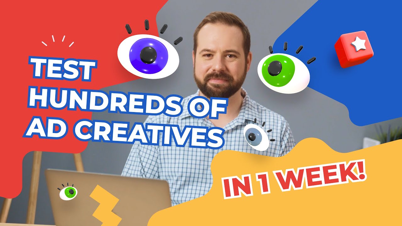 How top Mobile Games test +100 Ad Creatives every week?