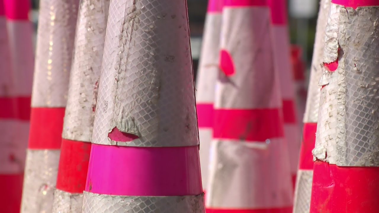 Good Question: Where do those orange traffic cones all go during the winter?