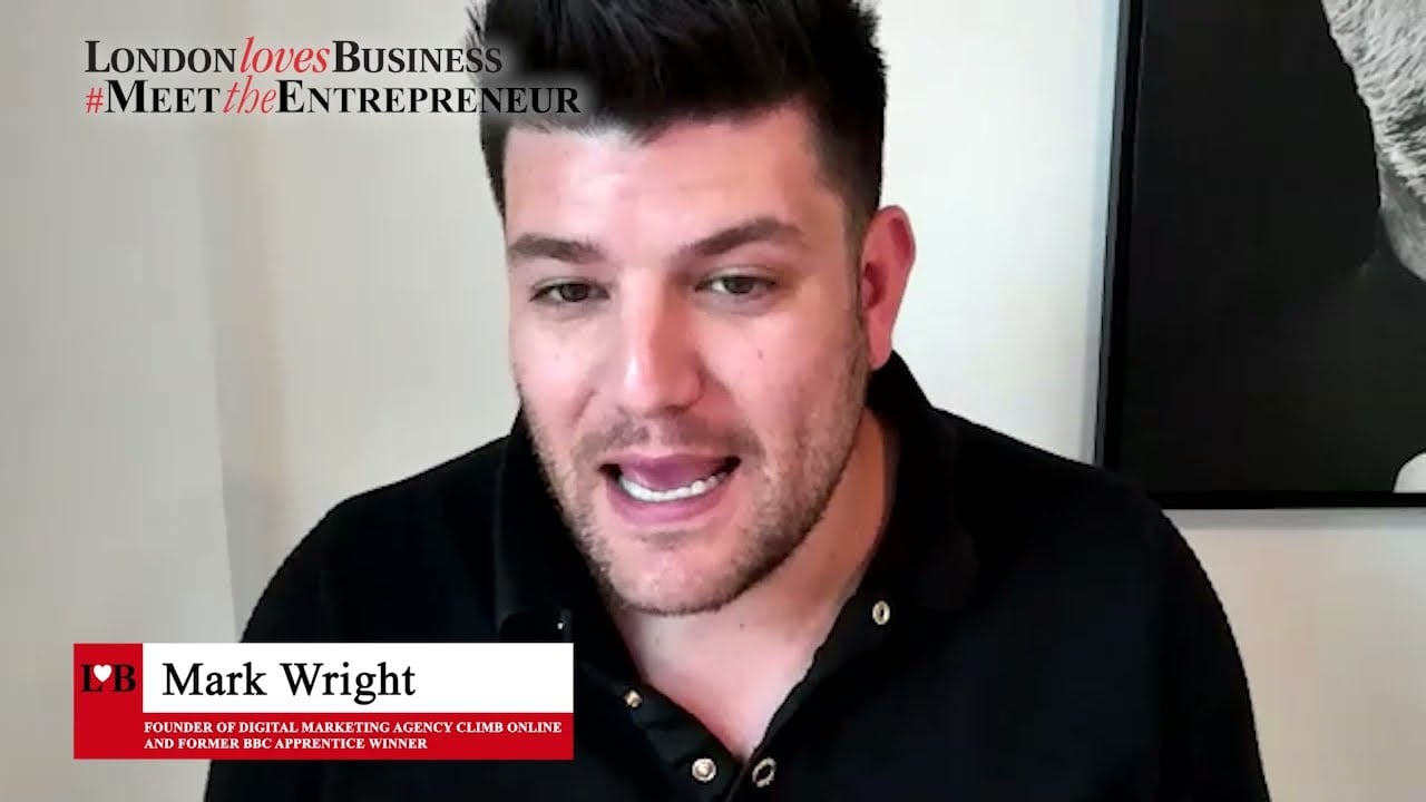 Mark Wright, winner BBC The Apprentice and Founder of digital marketing agency Climb Online