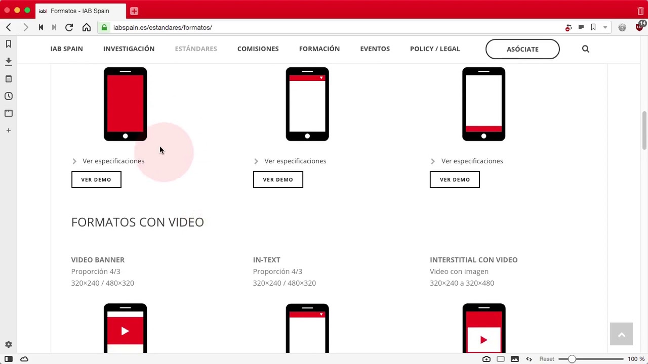 Revive Adserver 4 y 5 - Formatos IAB para anuncios estándar