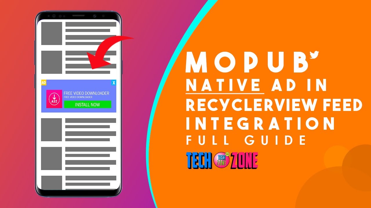 MoPub Native Ad in RecyclerView Feed Full Integration GUIDE - 2021