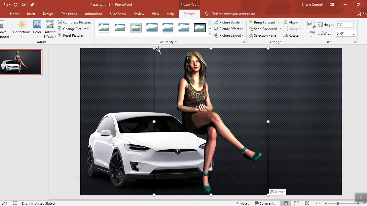 Making an Advertisement Using PPT