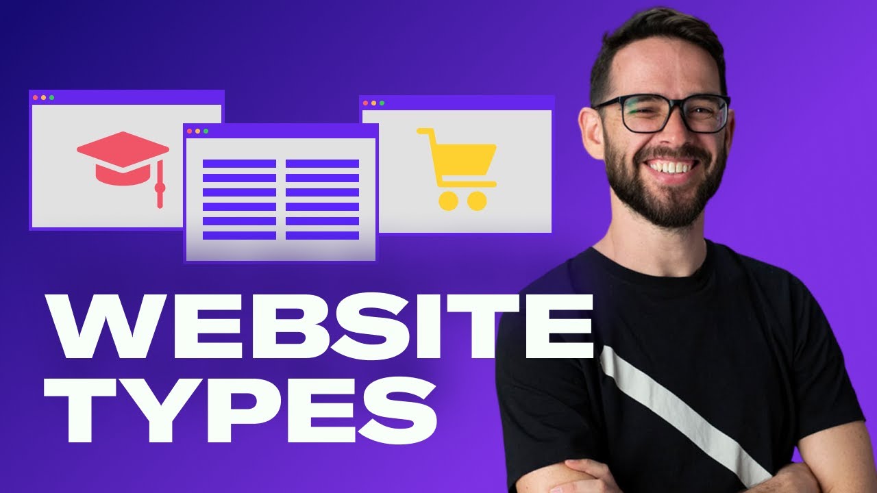5 Website Types & How To Design Them | Free Web Design Course | Episode 16