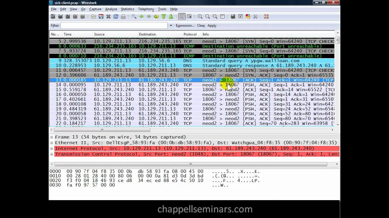 Analyze A Bot Infected Host With Wireshark
