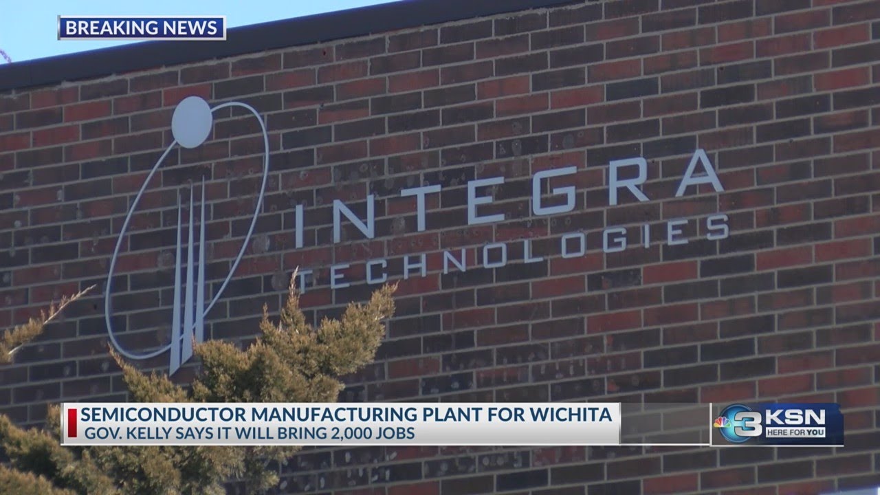 Semiconductor manufacturing plant coming to Wichita, creating 2,000 jobs