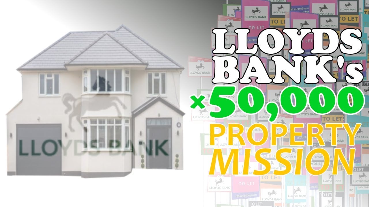Lloyds Banking Group PLC Acquiring 50,000 Homes By 2030! WHAT DOES IT MEAN FOR INVESTORS?!