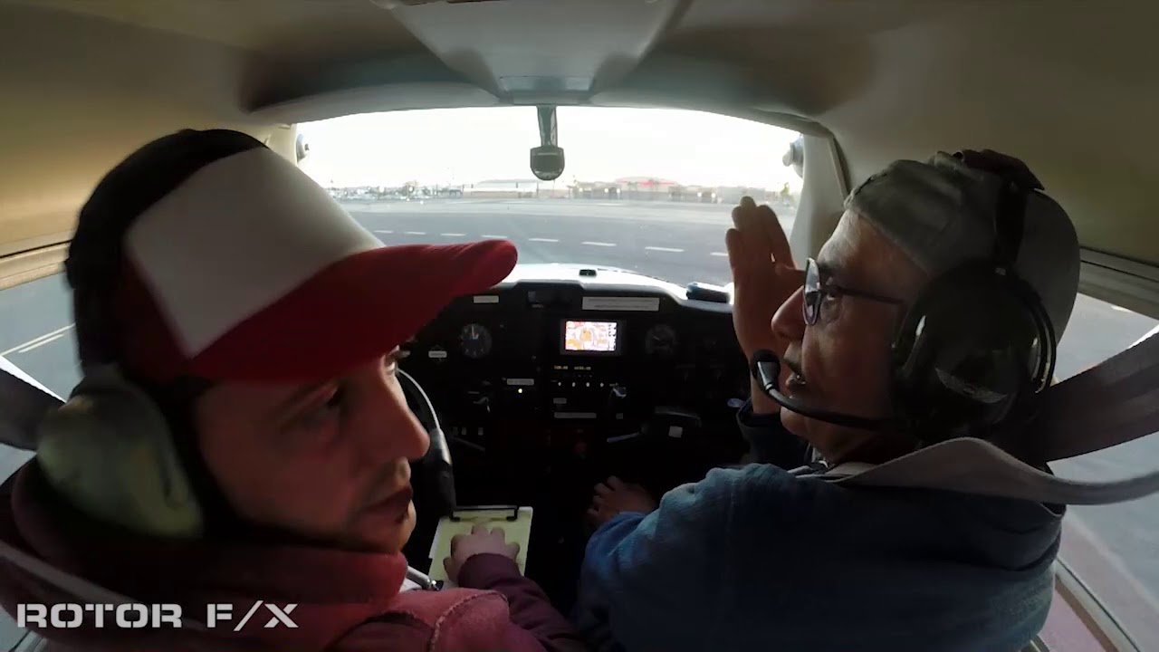 Sergiy Voitovich Discovery Airplane flight lesson at ROTOR F/X on January 23rd, 2018