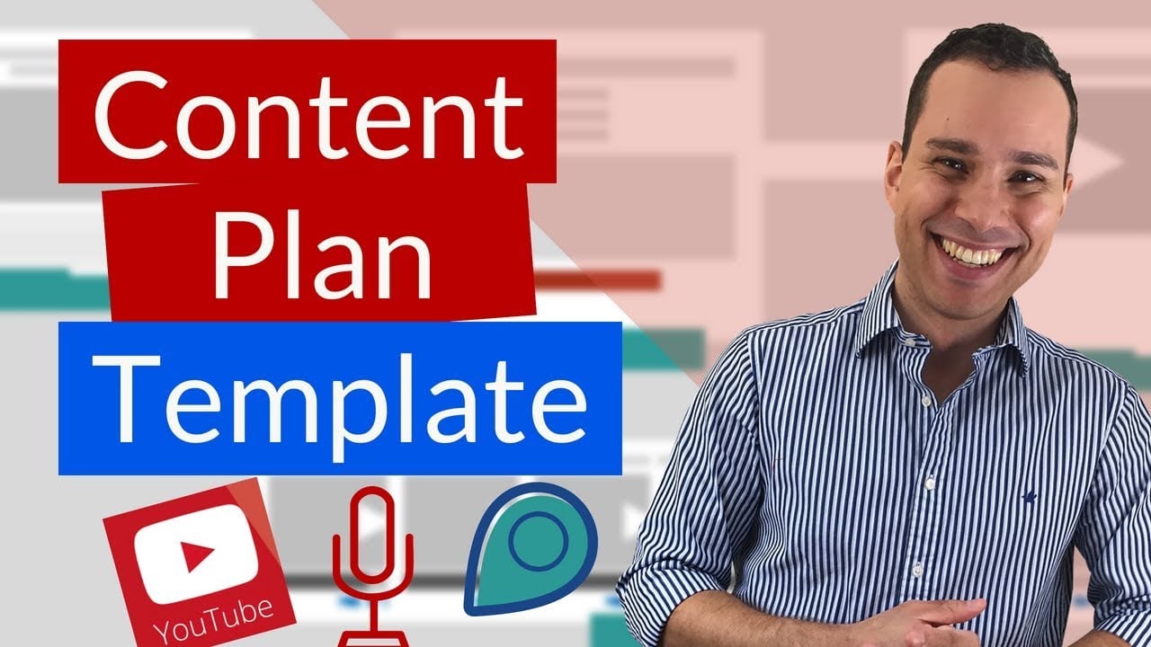 Content Marketing Plan Template For YouTube (Blog & Podcast)