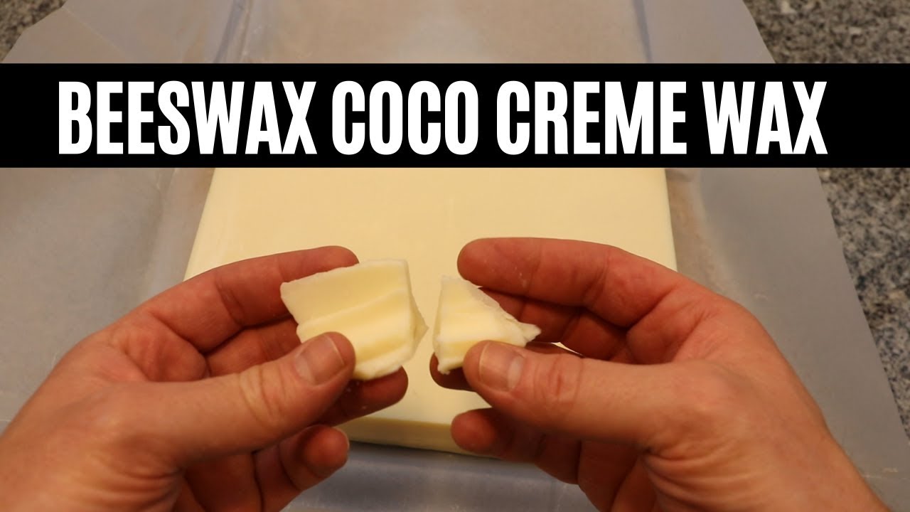First look at Beeswax coco creme wax from Wooden Wick Co