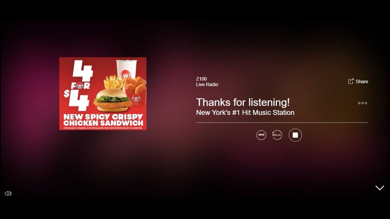 2020 Radio Commercials Vol. 1 (Z100 New York - August 22)