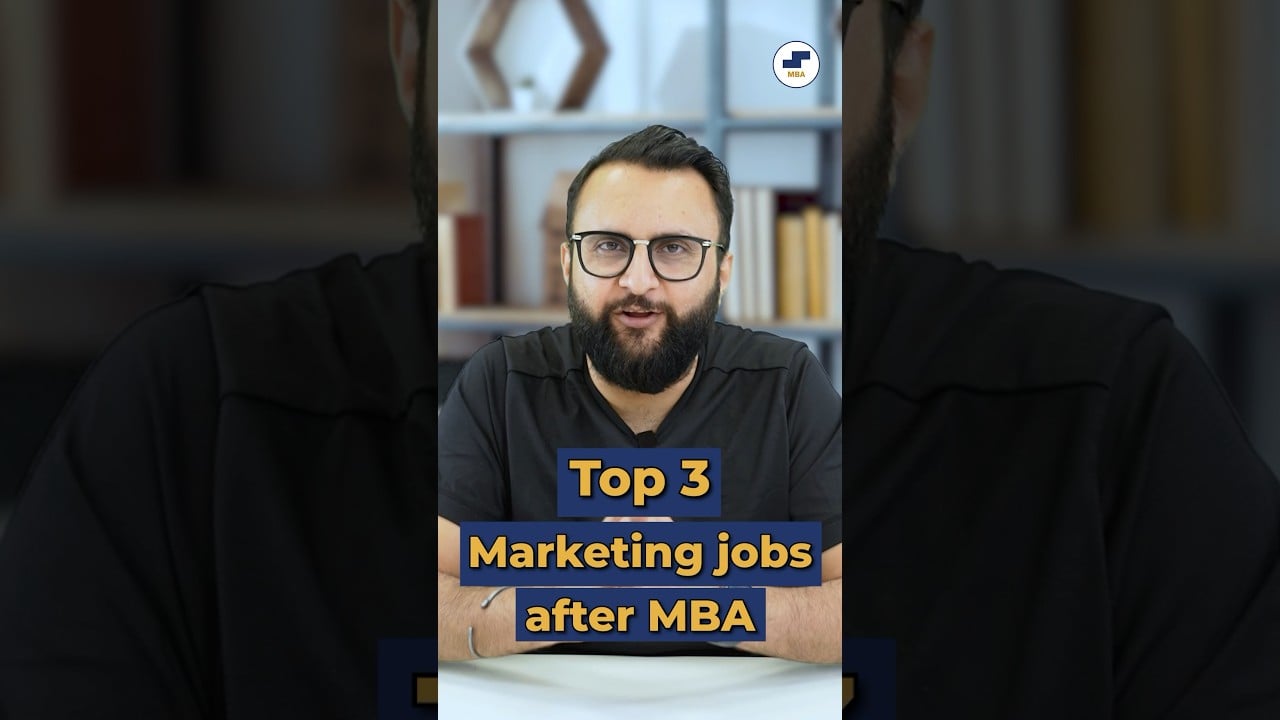Top marketing jobs after MBA| MBA marketing jobs salary! #mba #shorts #short #shortvideo