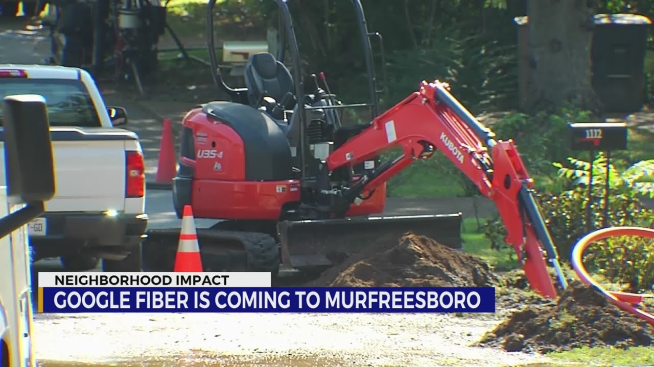 Google Fiber is coming to Murfreesboro