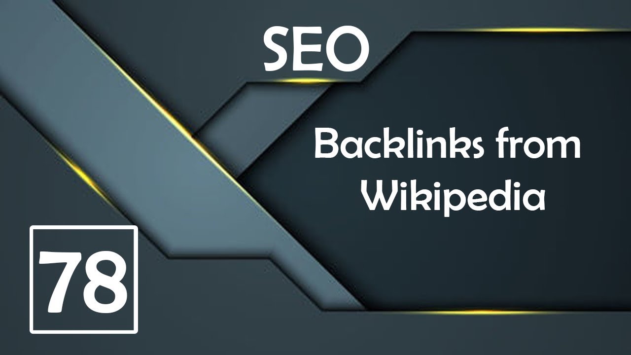 Backlinks from Wikipedia