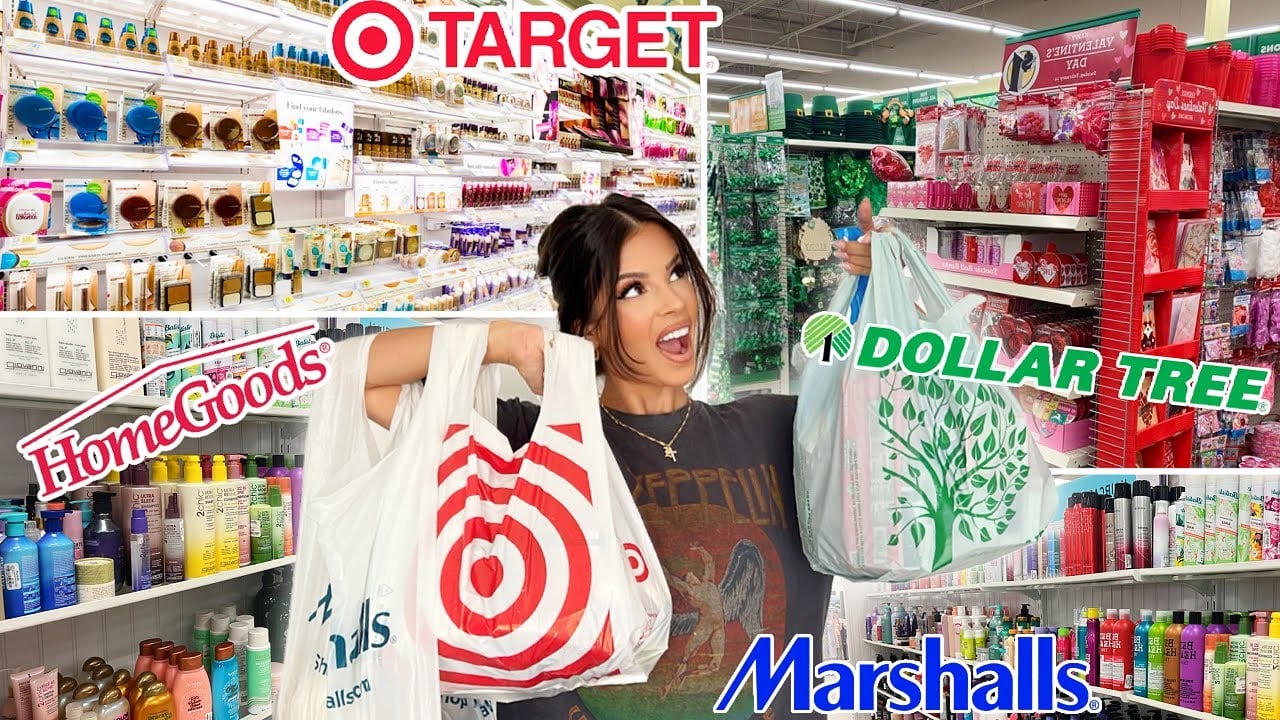 let's waste all my money shopping... Target, Marshalls, Home Goods, Dollar Tree!