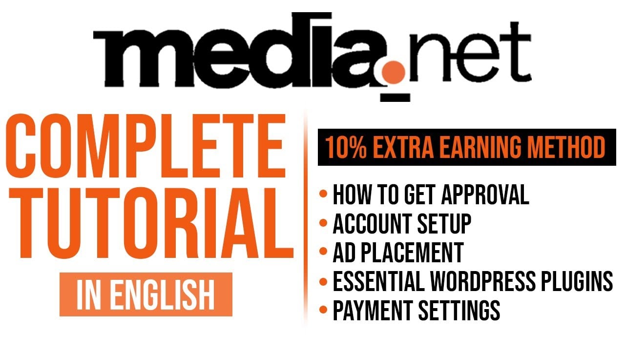 Media.net Complete Tutorial - Approval, Ad Placement, Ads.txt, Payment Settings | Make Money Online
