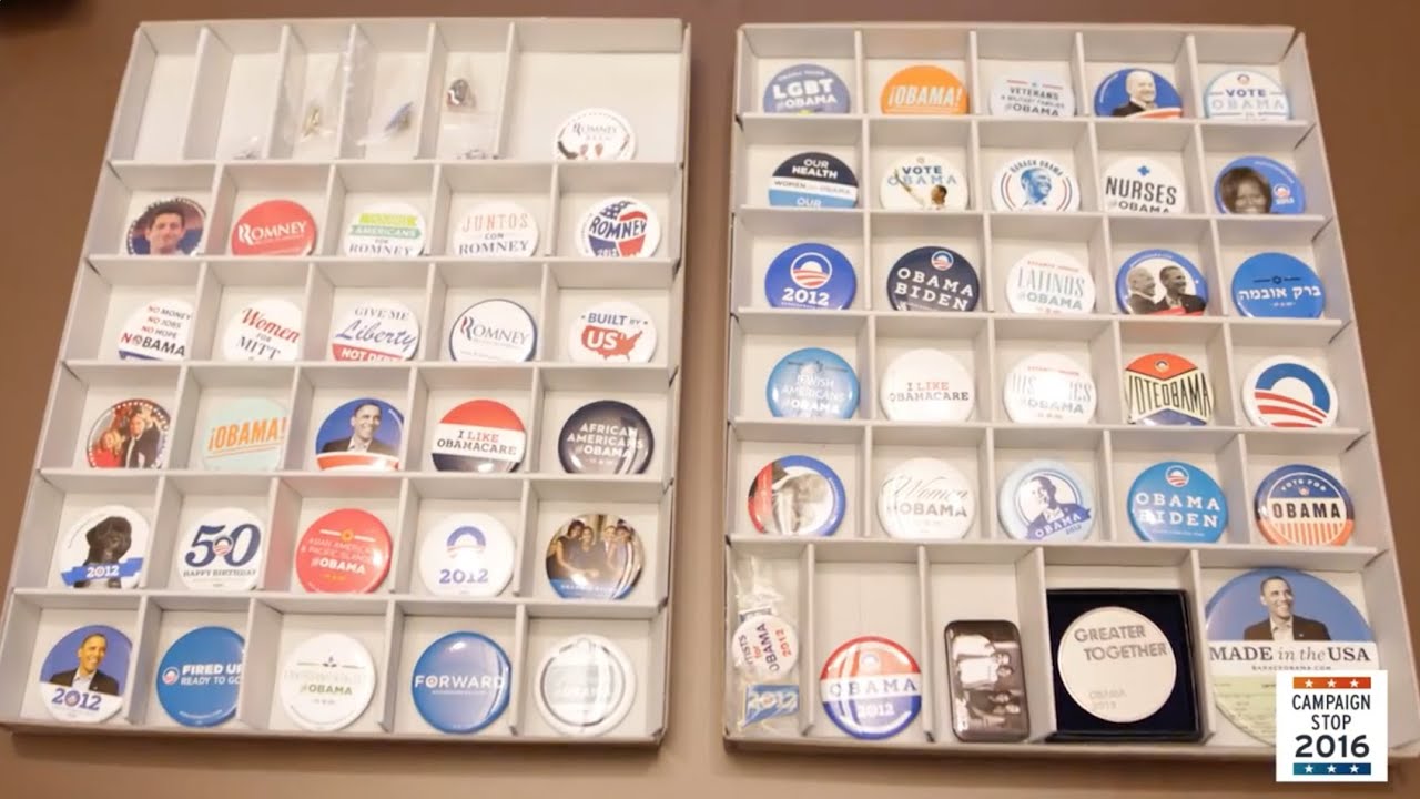 Lessons from Presidential Campaign Buttons