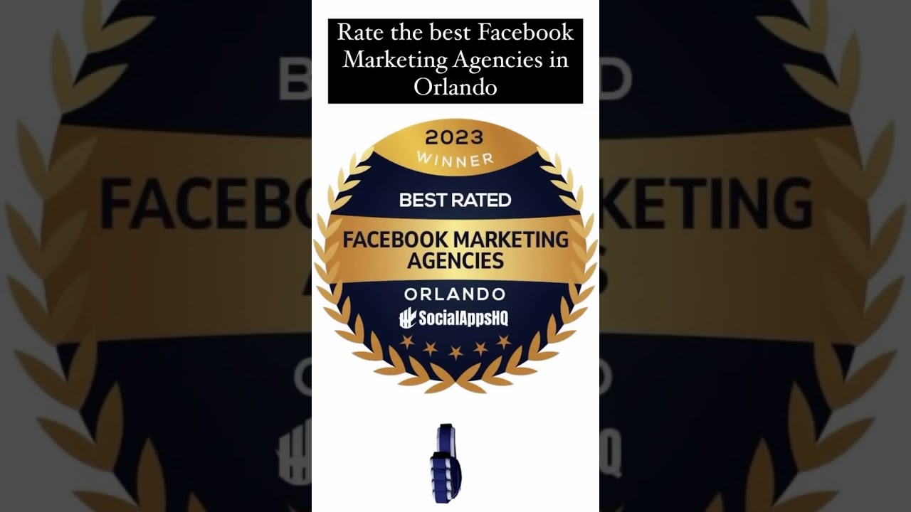 Now Rated The BEST Facebook Marketing Agency in Orlando! 🏆🌴