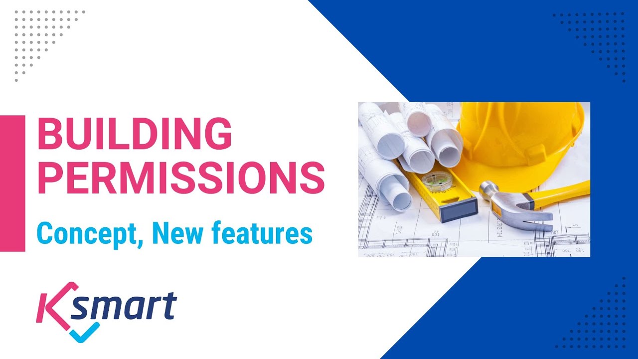 Building Permit Domain | New features | KSMART | Muncipality | Corporation | Building Permissions