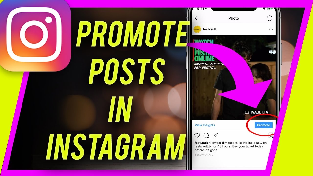 How to Use Instagram Promote Button (Grow with ads inside Instagram)