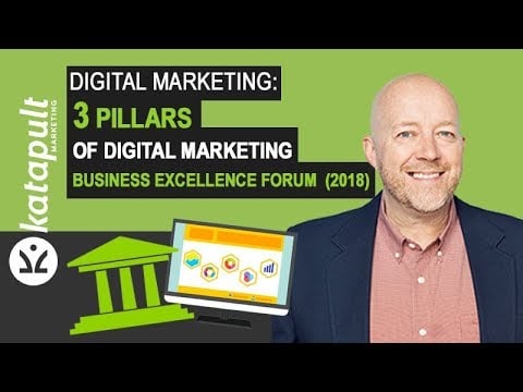 Digital Marketing: 3 Pillars of Digital Marketing - Business Excellence Forum (2018)
