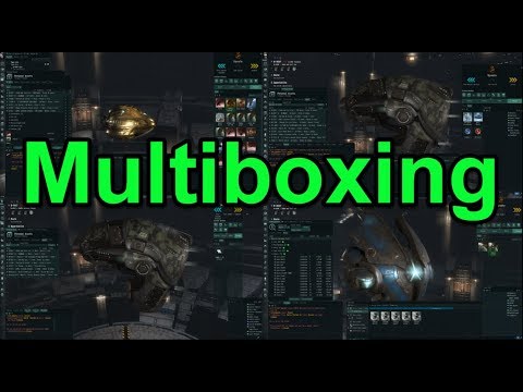 Legit Method for Multiboxing - EVE Online Live Presented in 4k