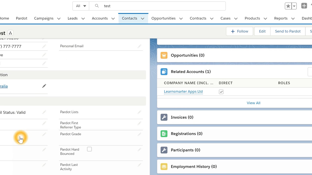 Lecture 15: Pardot Salesforce Integration