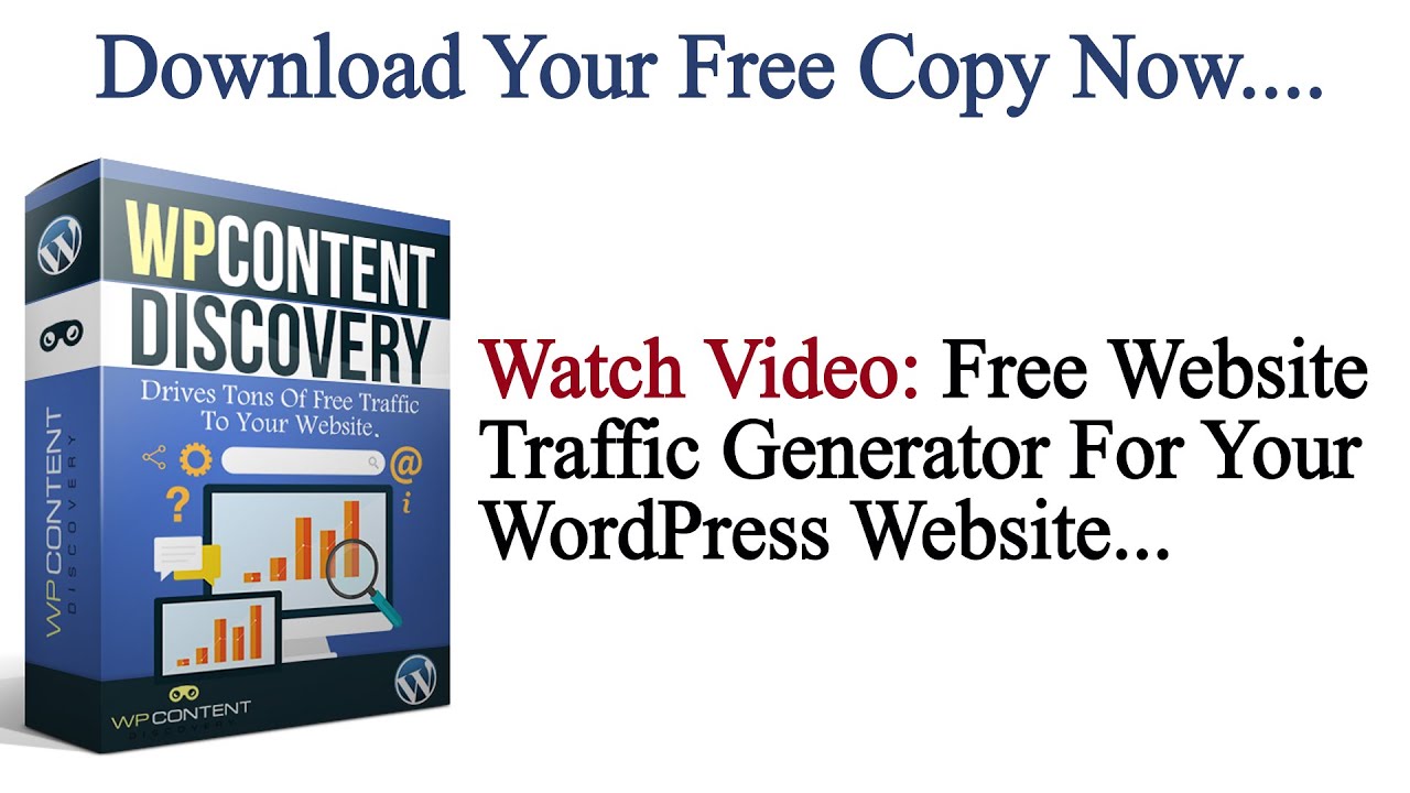Free Website Traffic Generator For Your WordPress Blog - Free Download