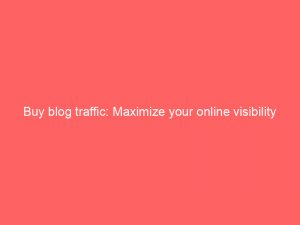 buy blog traffic maximize your online visibility 144700