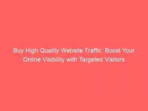 buy high quality website traffic boost your online visibility with targeted visitors 143813