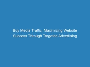 buy media traffic maximizing website success through targeted advertising 145094