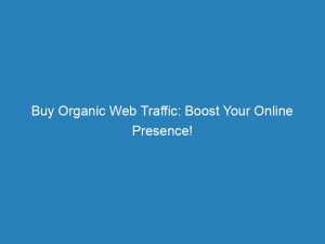 buy organic web traffic boost your online presence 144664
