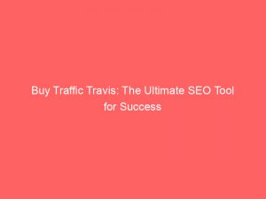 buy traffic travis the ultimate seo tool for success 145699