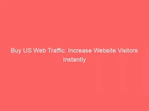 Buy Us Web Traffic Increase Website Visitors Instantly 145600