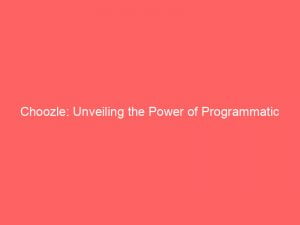 choozle unveiling the power of programmatic advertising 146643