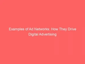 Examples Of Ad Networks How They Drive Digital Advertising 143907
