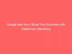 Ads, Boost, Lead, Marketing, With