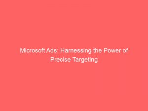 microsoft ads harnessing the power of precise targeting 147925