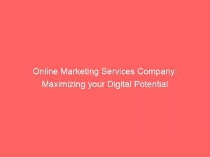 online marketing services company maximizing your digital potential 150150