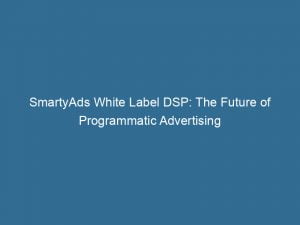 smartyads white label dsp the future of programmatic advertising 146669